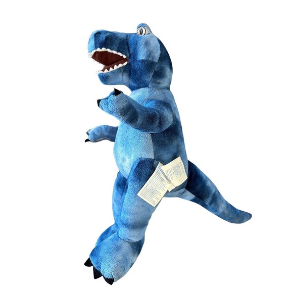 Build a Bear T Rex Tyrannosaurus Dinosaur Plush Stuffed Animal 16" Blue Roars - Picture 2 of 9